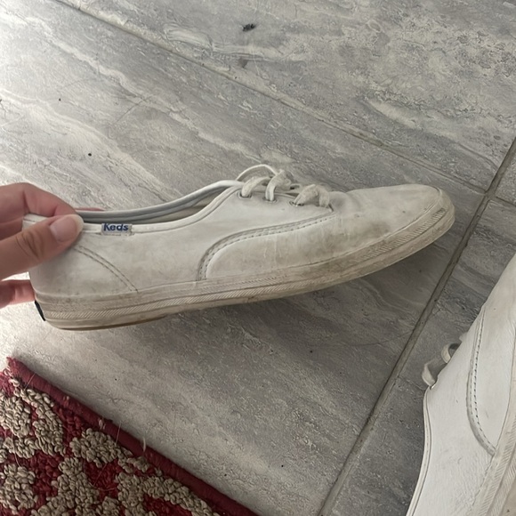 2 for 15$// White leather Keds - Picture 3 of 3